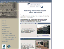 Tablet Screenshot of colorado-retaining-walls.com